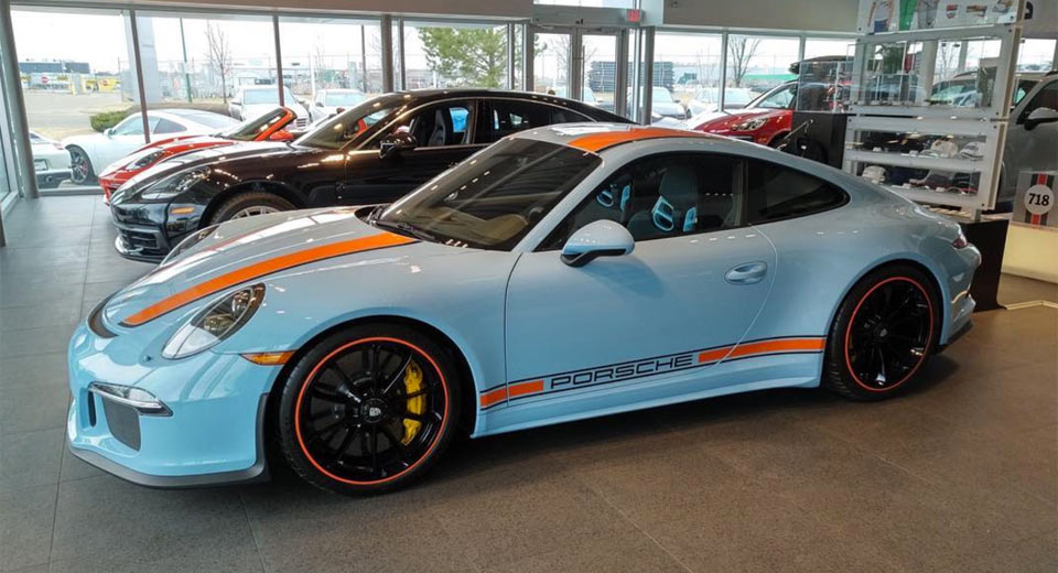  We’ll Take This Porsche 911 R In Gulf Blue, Thank You Very Much