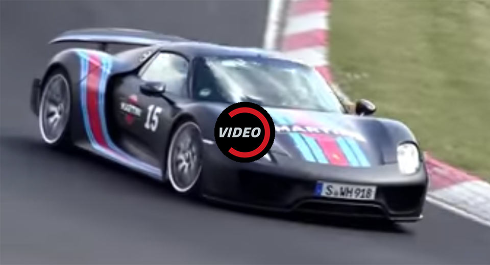 What Is The Porsche 918 Spyder Doing Back At The Nurburgring?