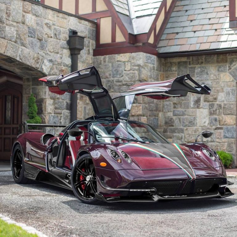 Latest Pagani Huayra BC Comes To U.S. Bathed In Red Carbon | Carscoops