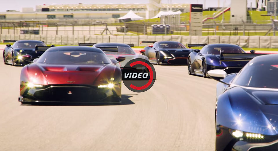 Aston Martin Vulcans Take To The Circuit Of The Americas
