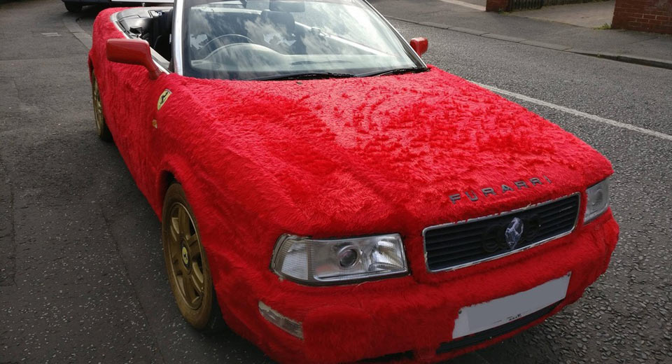 Prepare Your Senses For An Elmo-Wrapped ‘Furarri’