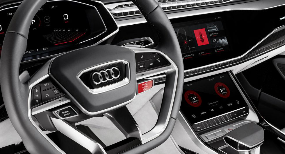 Audi Q8 Sport Concept Headed To Google I/O With Android Infotainment System