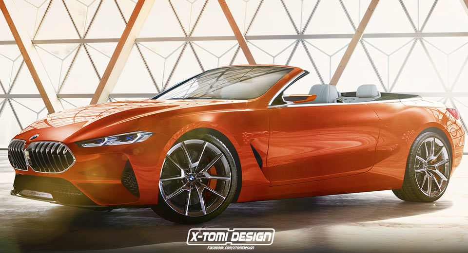  BMW 8 Series Concept Looks Tempting As A Convertible Too
