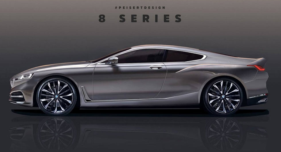  2019 BMW 8-Series Rendered, Concept Debuts Later This Week