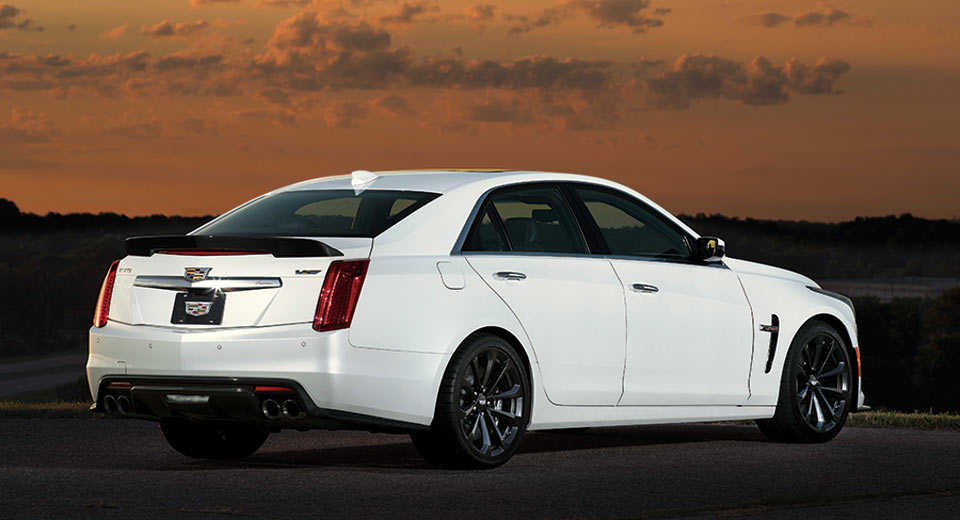  Cadillac CTS-V Carbon Black Package Launches In Japan