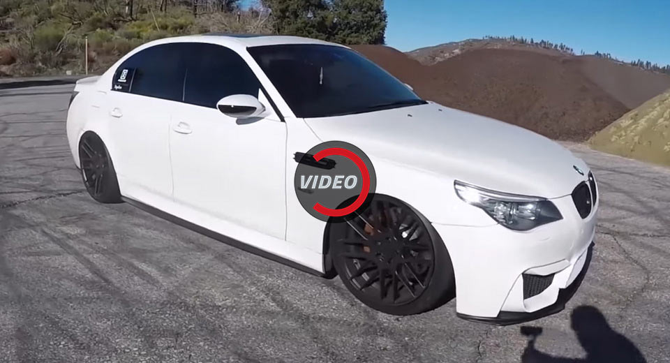  Matt Farah Tries Out Modded E60 BMW M5 With Air Suspension