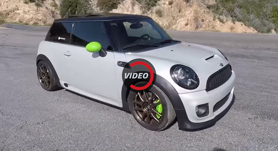 Uniquely Modded Mini JCW Is Both Loud And Light