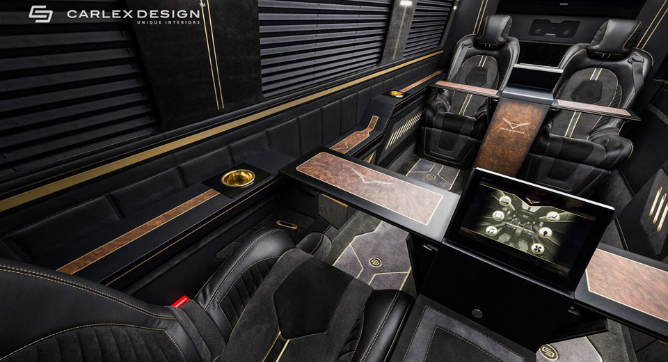Carlex Design Gives The Mercedes Sprinter A Dose Of Luxury