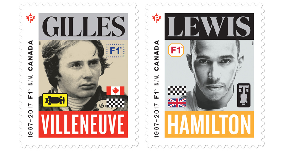  Express Delivery: 5 Canadian GP Winners Celebrated In Postage Stamps