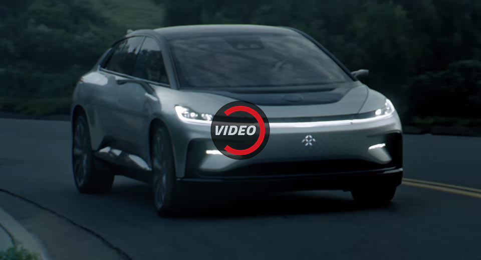 Faraday Future Shows Off The FF 91 On The Street