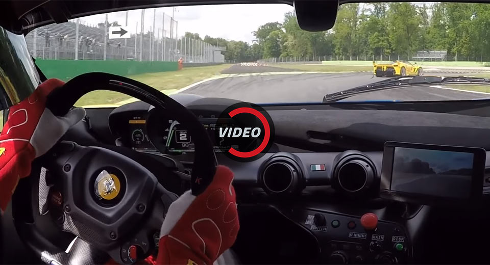  Watch In Awe As A Ferrari FXX K Laps Monza