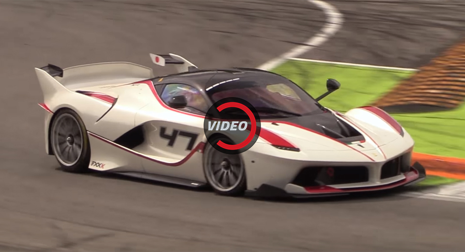 Here’s 13-Minutes Of Ferrari FXX Ks Roaring At Monza