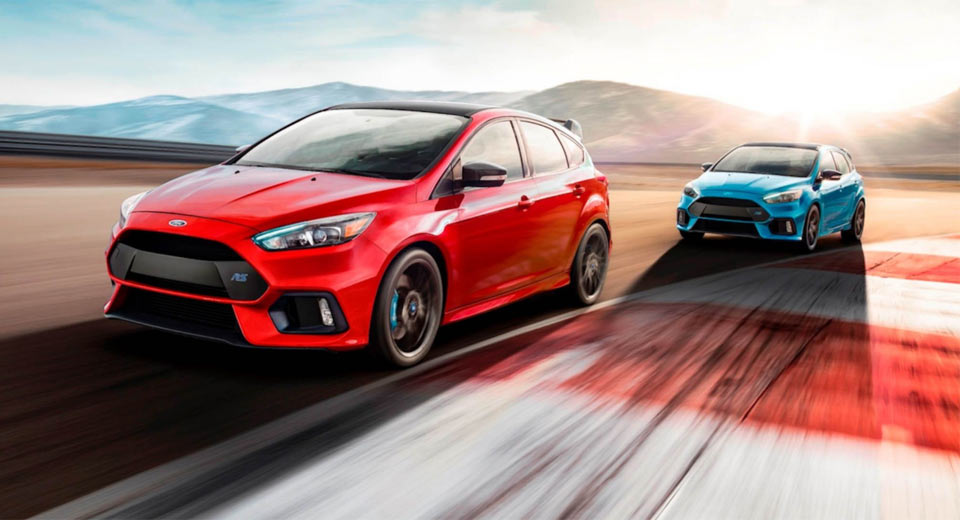  Ford Focus RS Limited Edition Gets Red Paint And Front Limited-Slip Diff