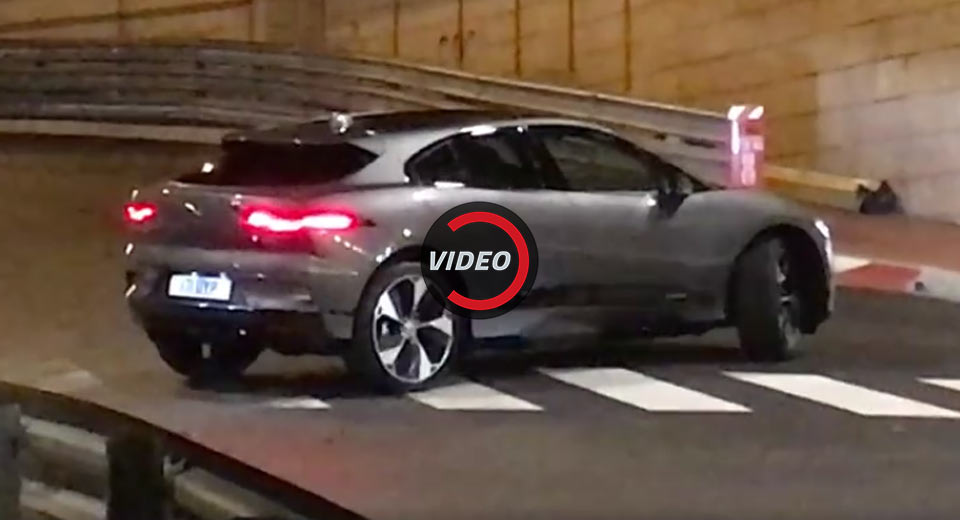 Production Jaguar I-Pace Filmed In Monaco Without Camo