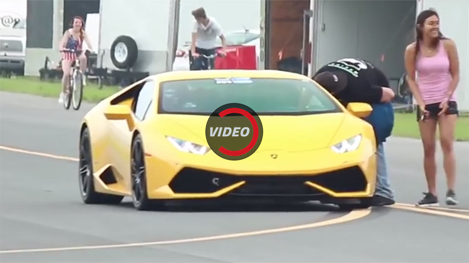 Watch This Twin-Turbo Lamborghini Huracan Hit 250 MPH In Half A Mile