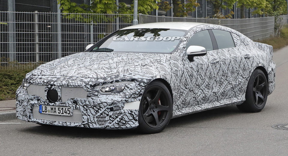  New Four-Door Mercedes-AMG GT 4 Spied In Production Trim