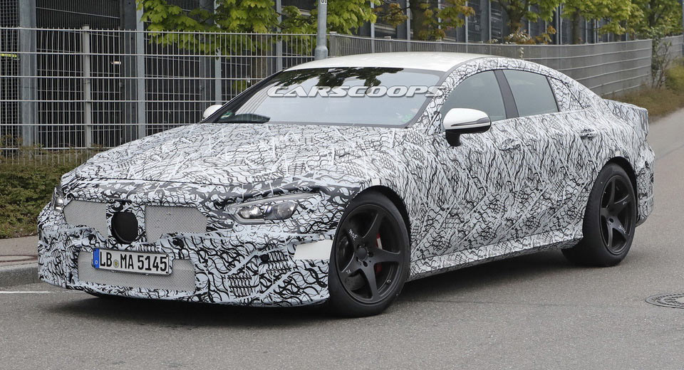New Four-Door Mercedes-AMG GT 4 Spied In Production Trim