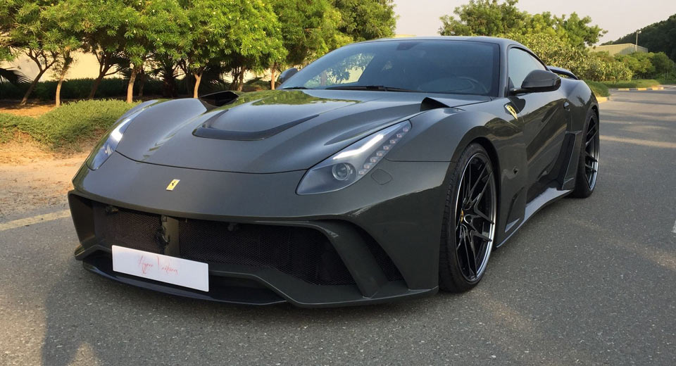 Grey Novitec N Largo S Ferrari F12 Isn T For The Faint Hearted Carscoops