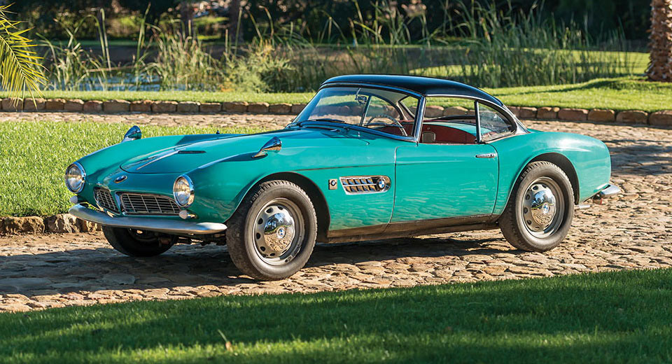  Unrestored BMW 507 Is A Green Beauty Waiting To Be Auctioned