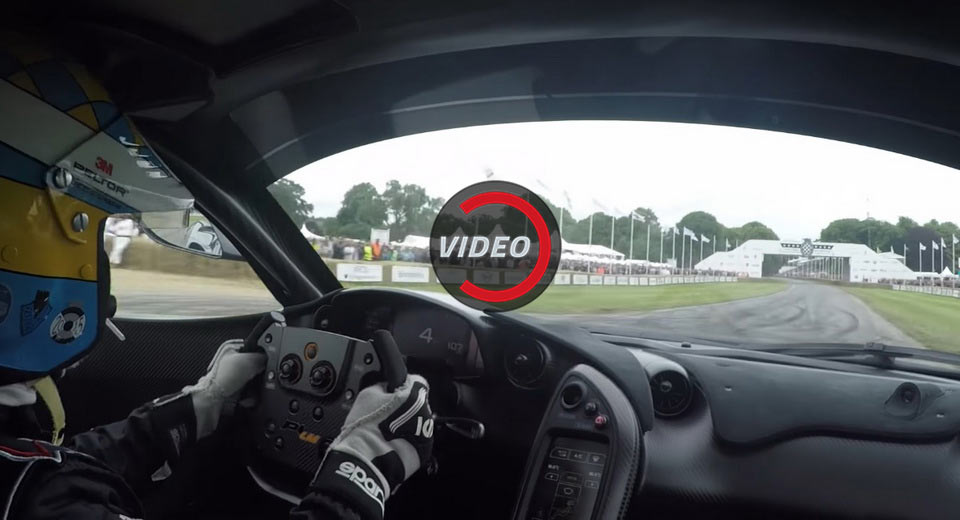 Jump Into The McLaren P1 LM As It Blasts Up Goodwood’s Hill Route