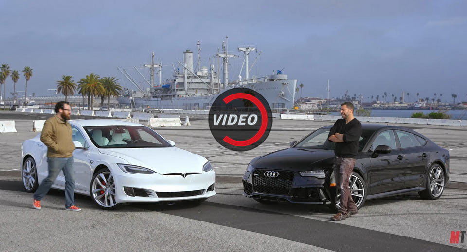 Is The Audi RS7 Performance Enough To Keep The Tesla Model S In Check?