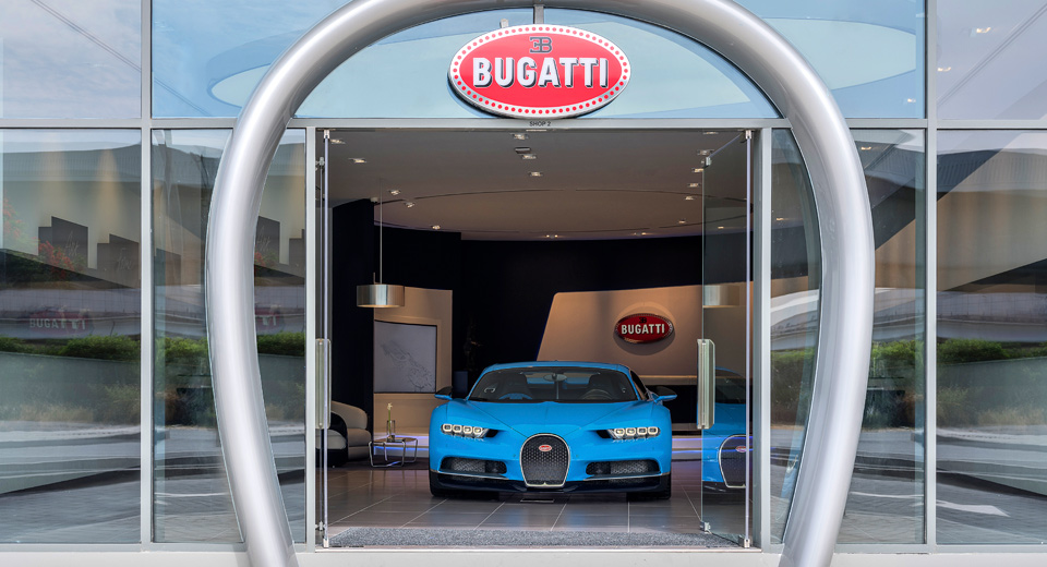  Bugatti’s Opened Its Largest Dealership In (That’s Right) Dubai