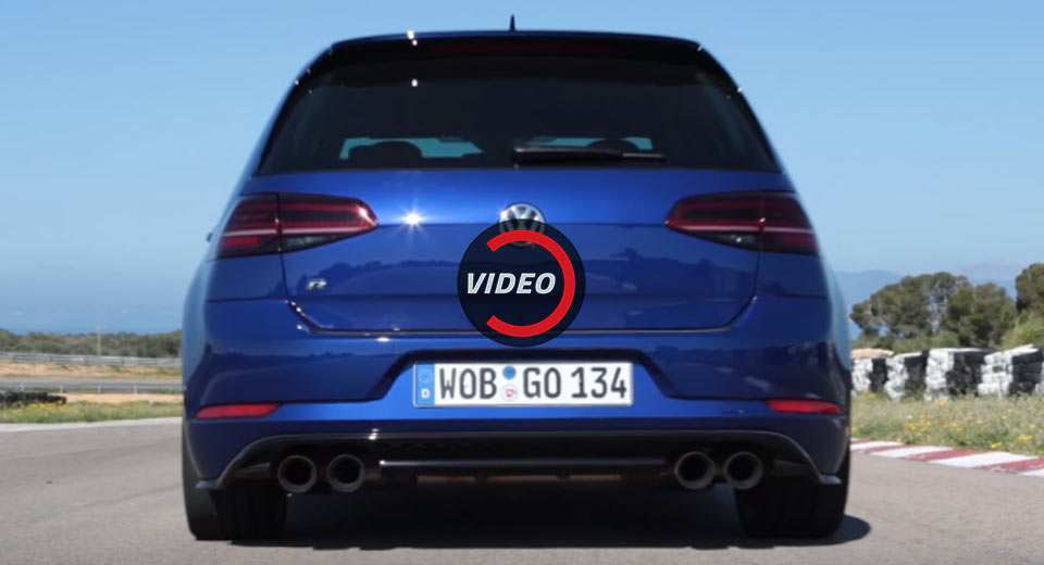 VW Golf R Performance Sounds Like A Baby Rally Car