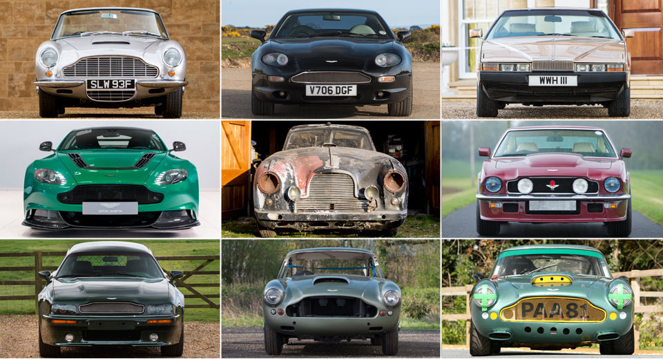  42 Classic Aston Martins Heading For Auction At The Old Factory This Month