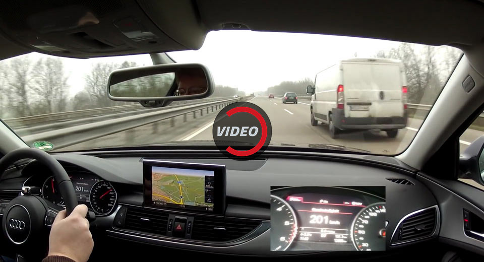Audi Driver Shows Us Why Speeding On The Autobahn Isn't Always Fun