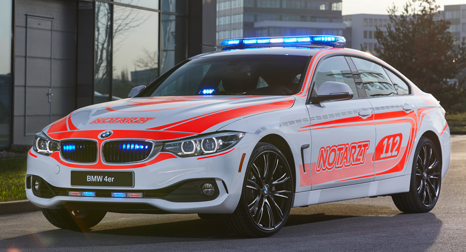  BMW 440i Gran Coupe Makes For A Flashy But Impractical Ambulance