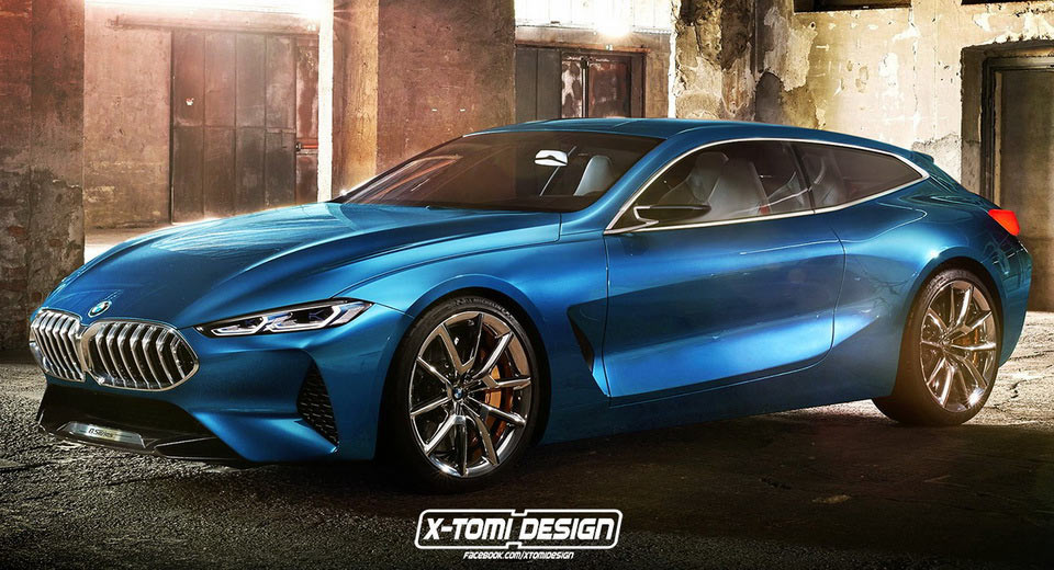  BMW’s Concept 8 Suits Up As Shooting Brake, Gran Coupe And Pickup