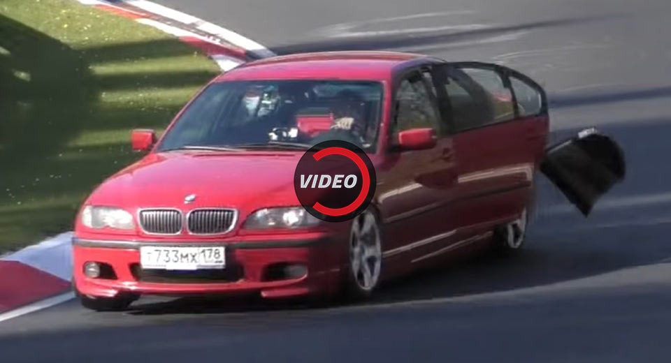  BMW E46 Driver Almost Loses Door On The ‘Ring, Calls It Instant Weight Reduction And Moves On