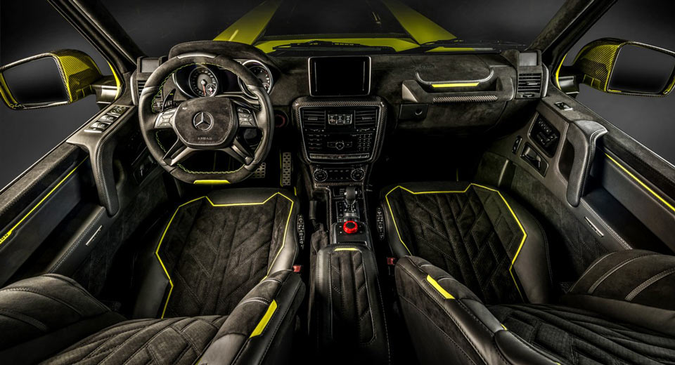 Brabus-Tuned G500 4×4² Gets A Carlex Design Touch Inside