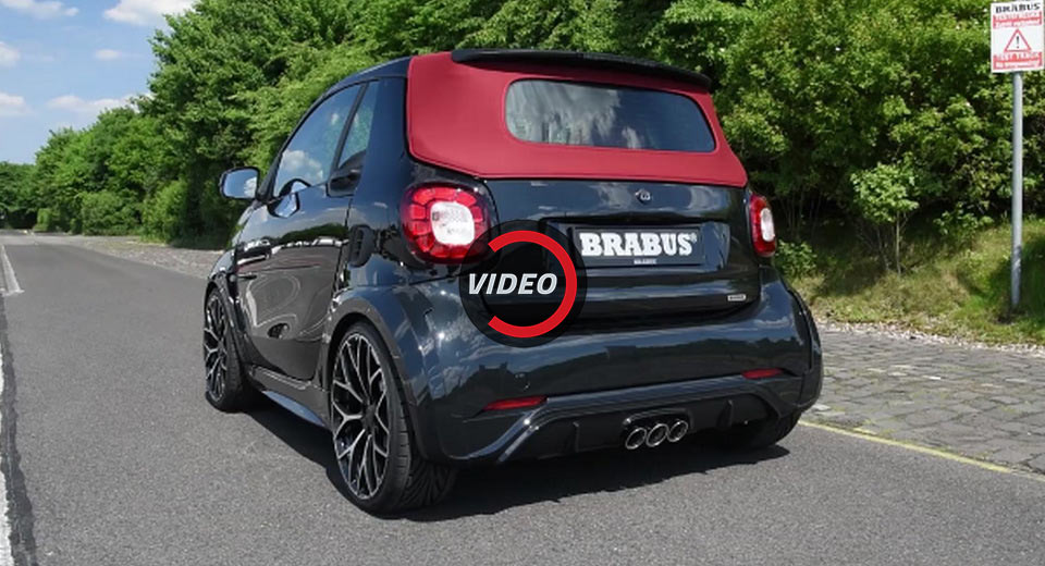  €50,000 Brabus Ultimate 125 Is Probably The Loudest Smart You’ll Ever Hear