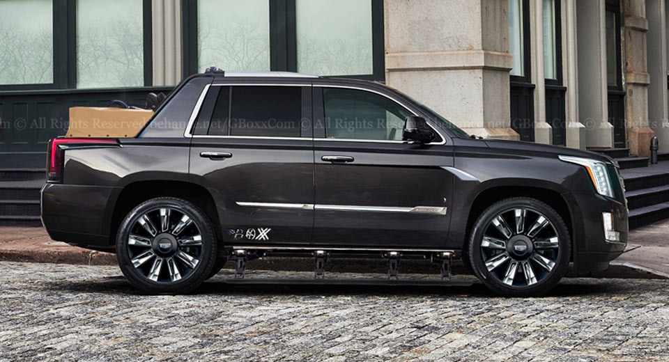 Cadillac Escalade Rendered Into A Landaulet Just For Kicks