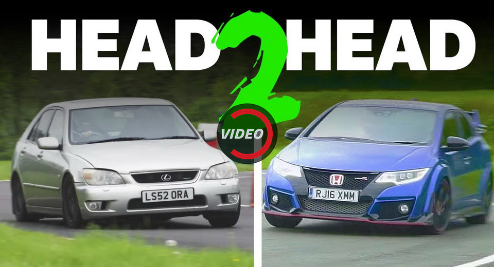  Can An Old Lexus IS 200 Beat A Civic Type R Around A Track?