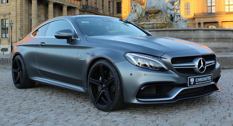  Chrometec Gives Mercedes-AMG C63 Coupe A Stylish Makeover