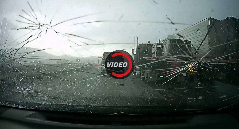  Colorado Hail Storm Battles Windshield Into Submission