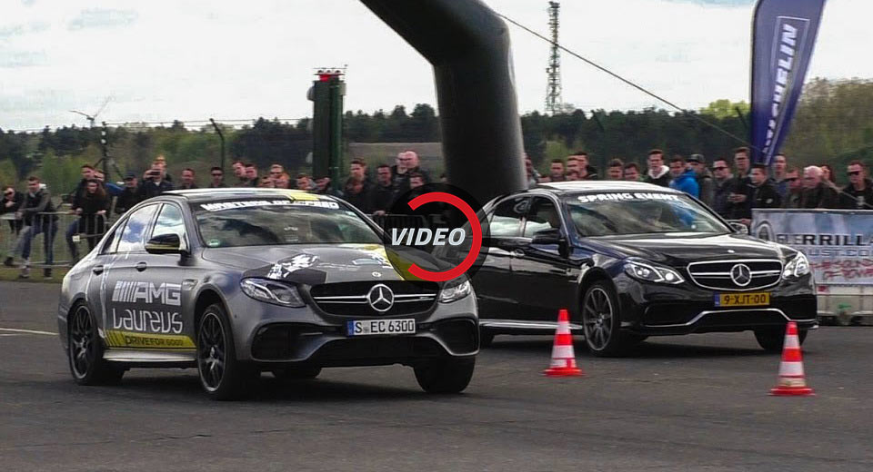  2017 Mercedes-AMG E63 S Proves Its Mettle In A Straight Line