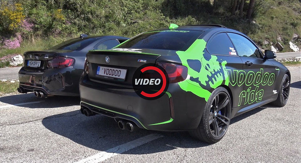  Tuned BMW M2s Orchestrate A Custom Exhaust Battle