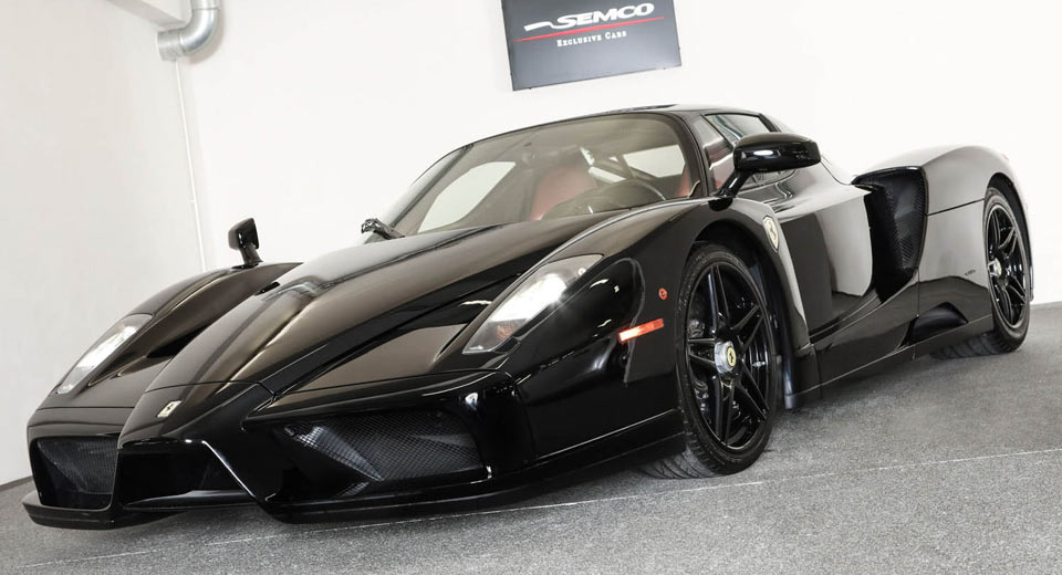  Black Enzo, Anyone? There’s One Listed For $2.4 Million