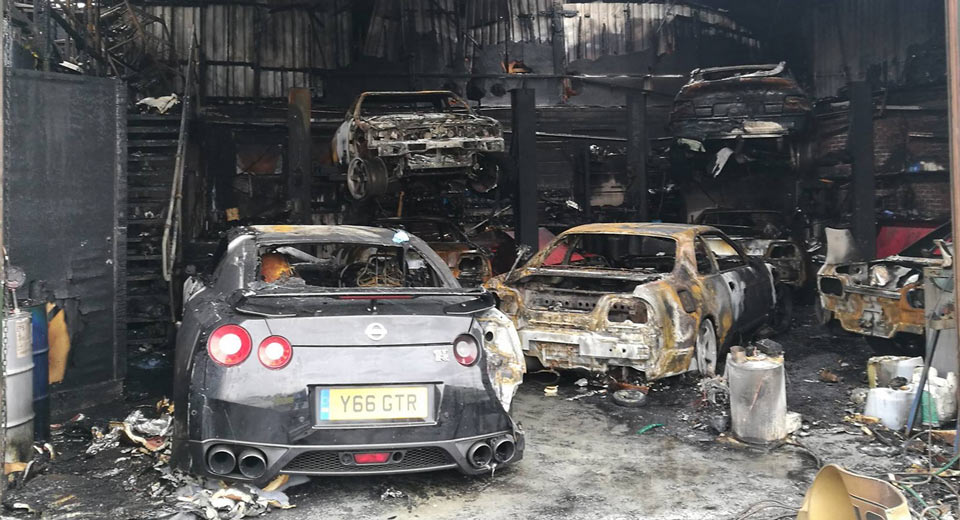 GT-Rs, Cosworths And Other Performance Cars Perish In Fire At RB Motorsport
