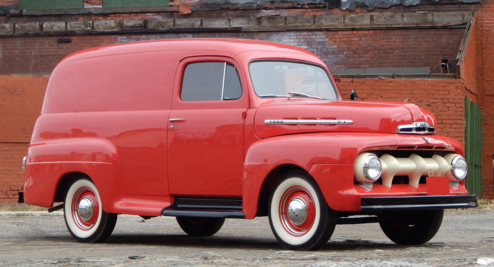 Whatever You Have To Deliver, Deliver It In This Vintage Ford Panel Van