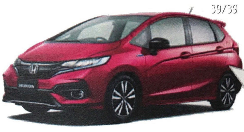  Updated 2018 Honda Fit / Jazz Allegedly Leaks Ahead Of Japan Launch