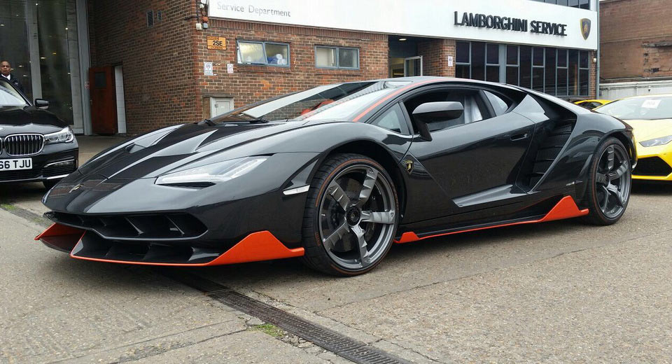  UK’s First Lamborghini Centenario Arrives At London Showroom