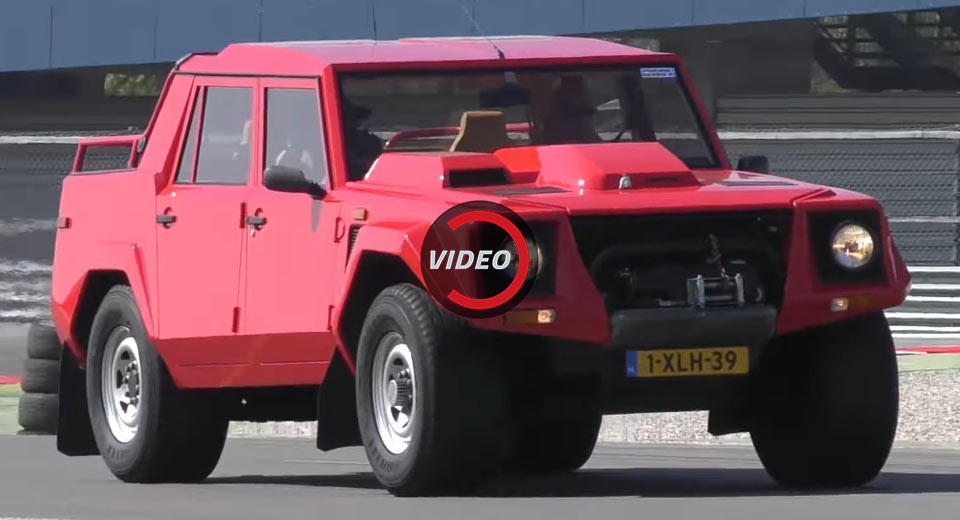  Lamborghini LM002 Proves Its Pedigree On Track