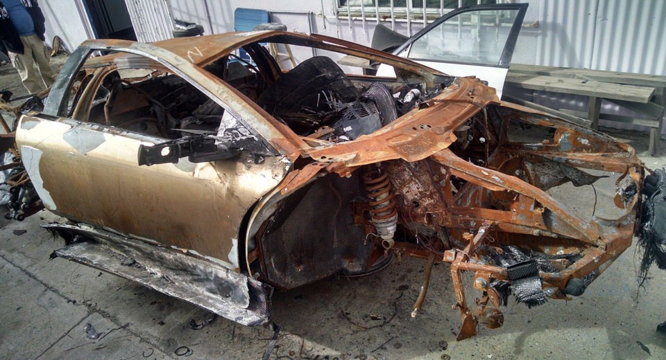  $16,850 Could Buy You A New Focus, Or A Completely Burned Lamborghini Murcielago