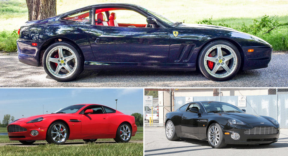  What Makes This Ferrari 575M Worth More Than Both These Aston Vanquishes?