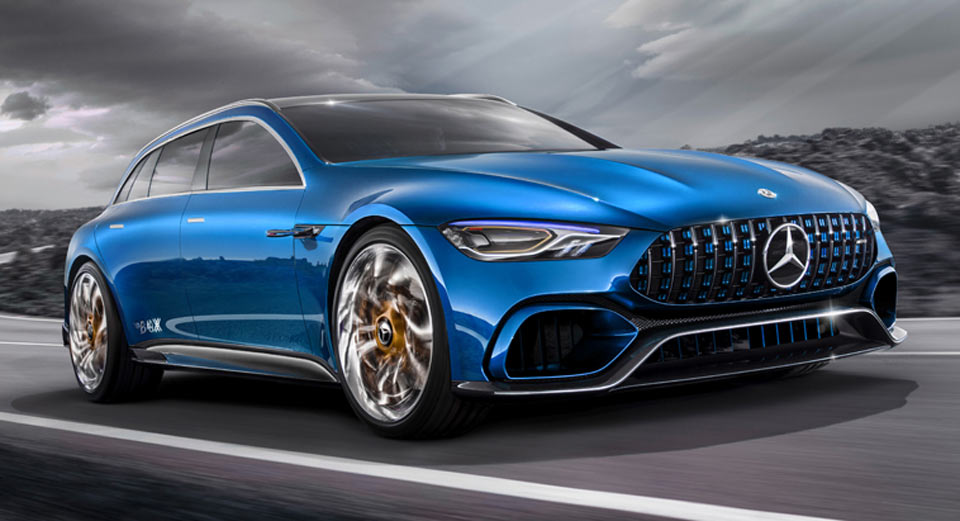  Mercedes-AMG GT Concept Would Make For An Interesting Shooting Brake