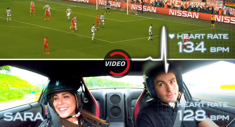 What’s More Exciting: Riding In A Nissan GT-R Or Watching Football?